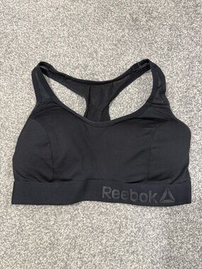 Reebok Women’s Black Racerback Sports Bra